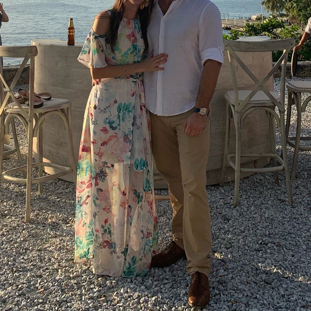 Calvin Klein floral dress